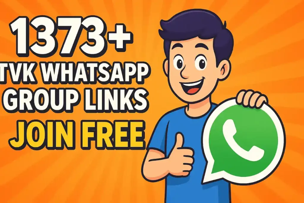 TVK WhatsApp Group Links JOIN FREE
